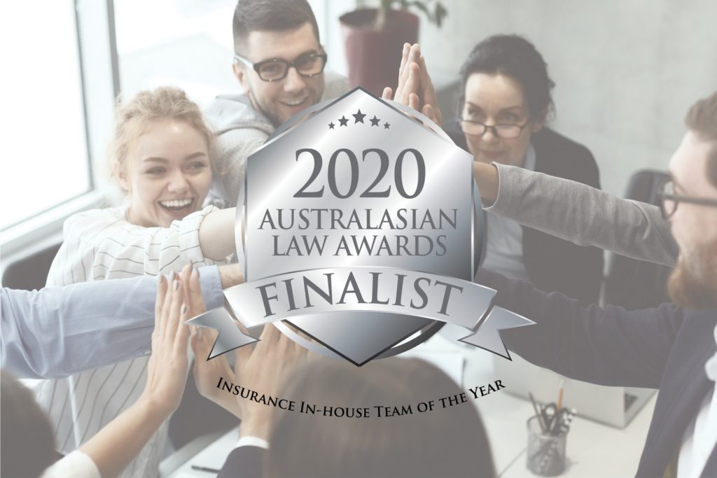 Berkley Insurance Australia is a Finalist for Insurance In-House Team of the Year 2020