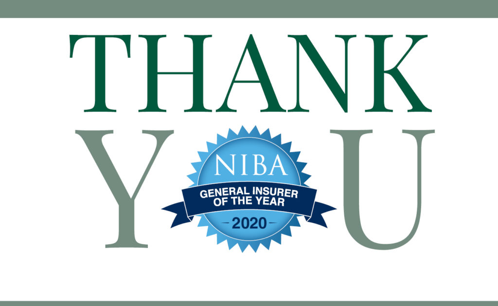 NIBA General Insurer of the Year 2020