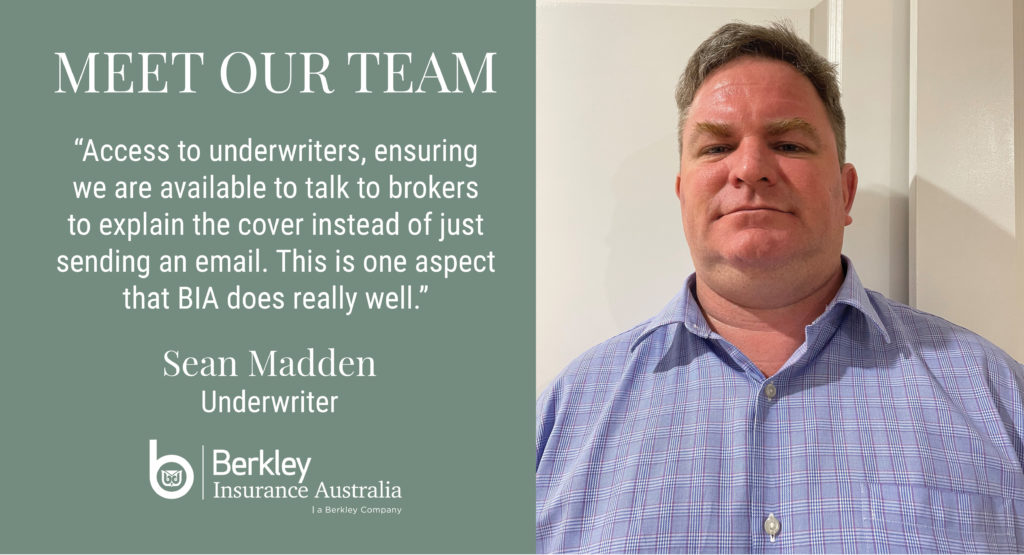Stuck in a Lift with an Underwriter | Sean Madden