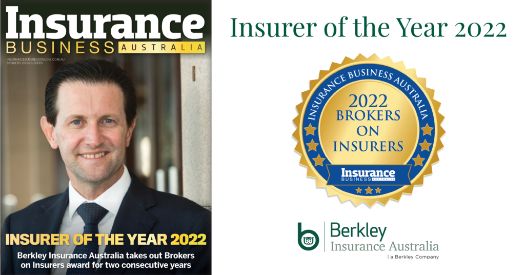 Berkley Insurance Australia wins Insurer of the Year 2022