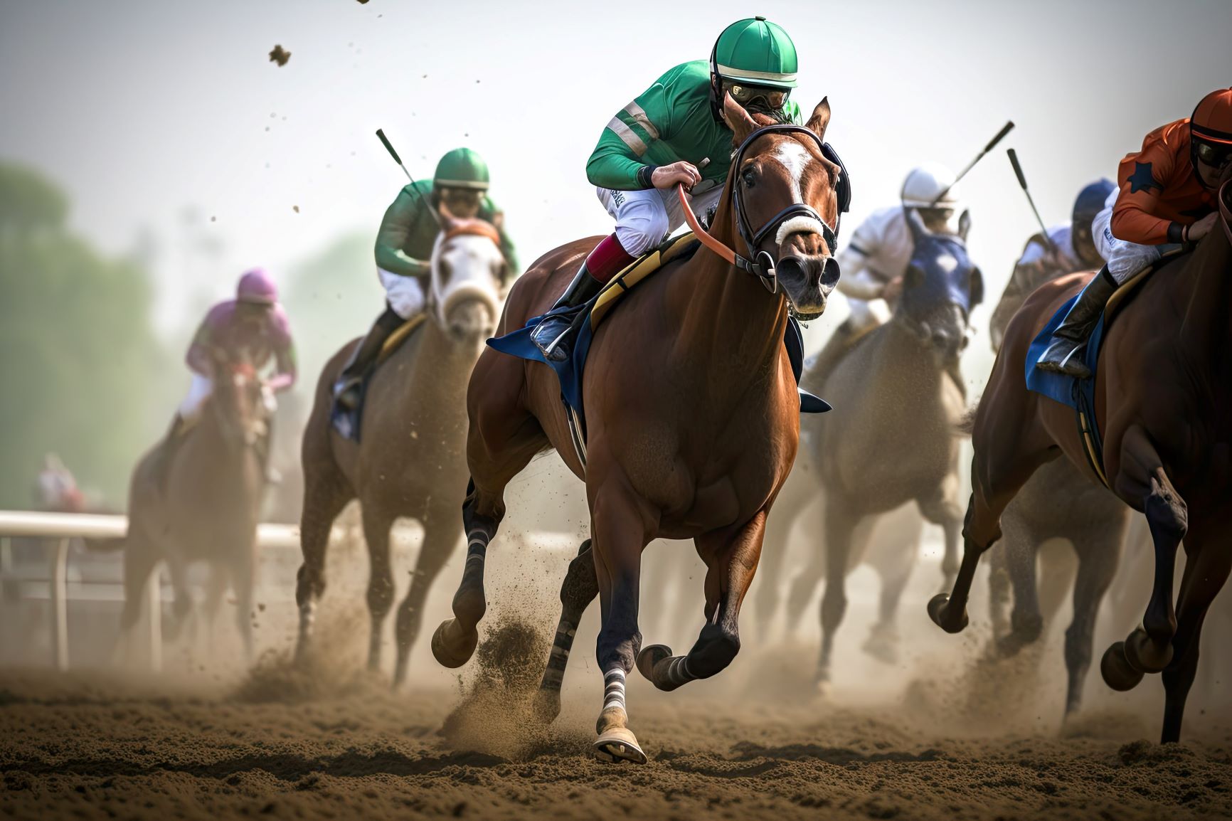 horse racing image