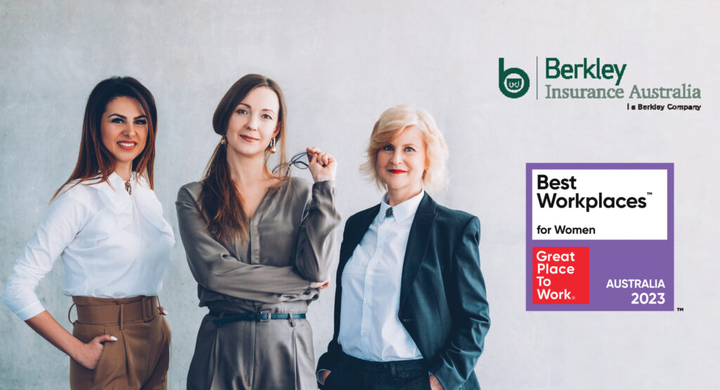 Berkley Australia Named One of Australia's Best Workplaces for Women 2023