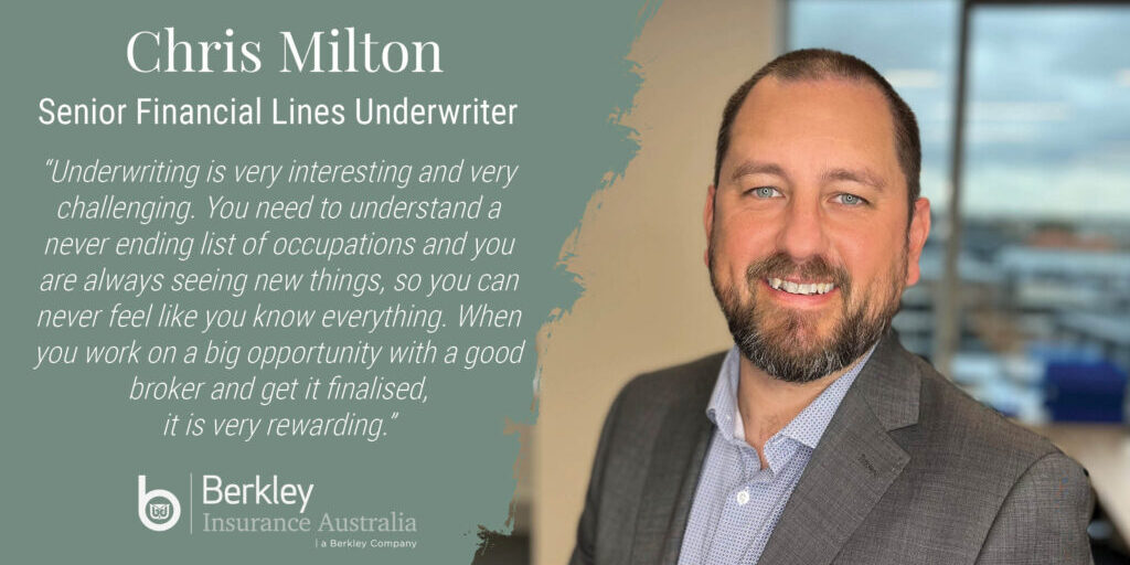 Confessions of an Underwriter: Chris Milton