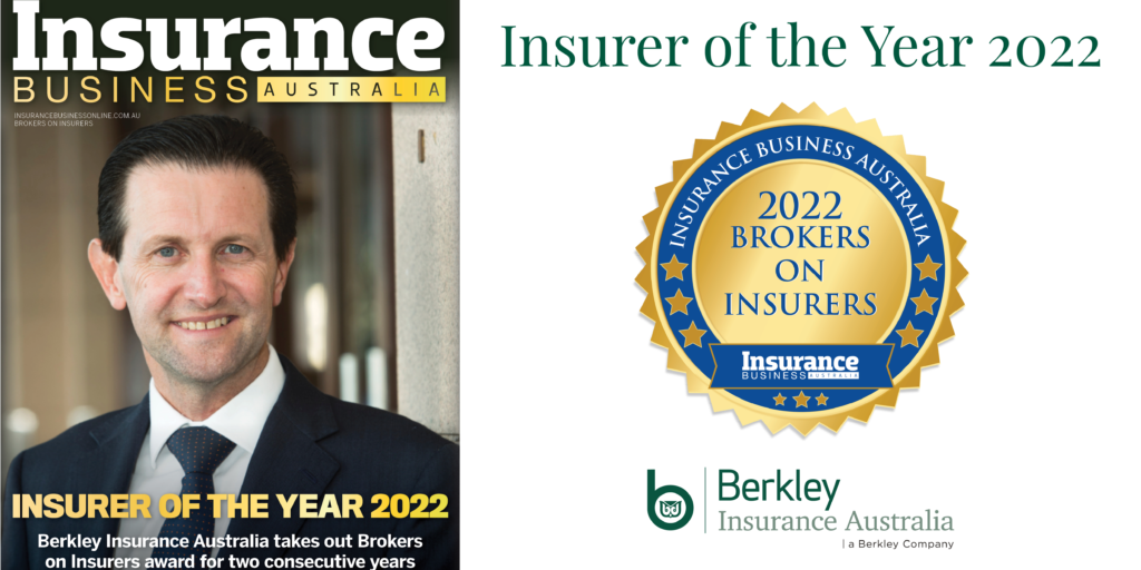 Berkley Insurance Australia wins Insurer of the Year 2022