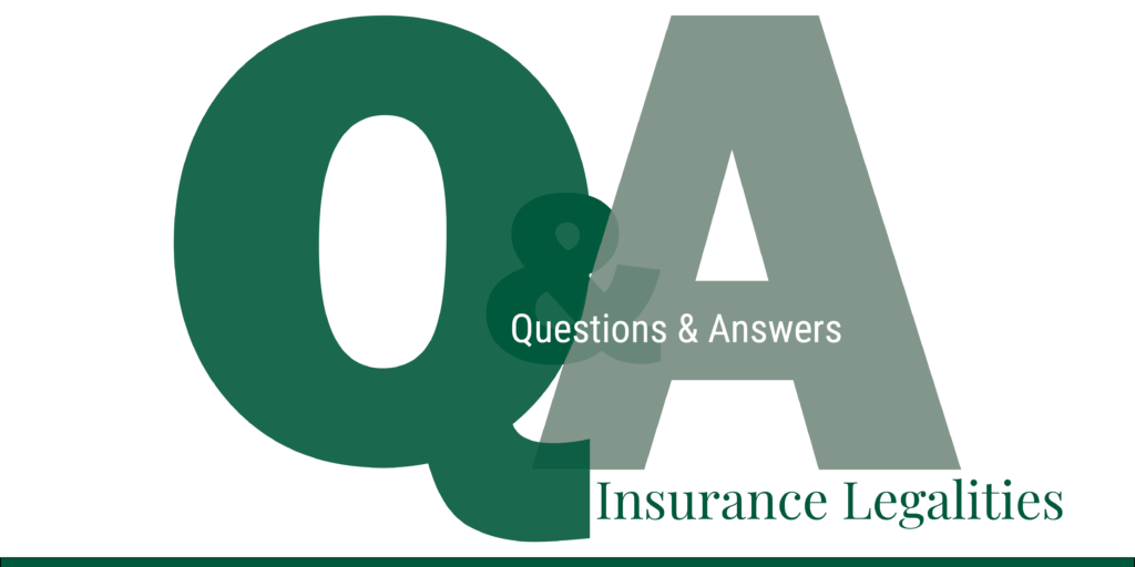 Insurance Legality Q&A